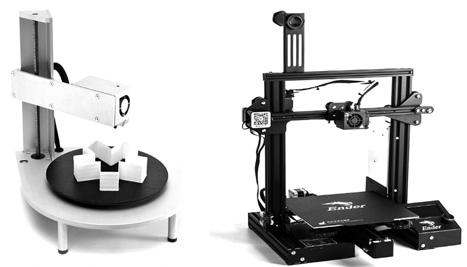 極光創(chuàng)新帶你感受3D打印機的結構以及類型！